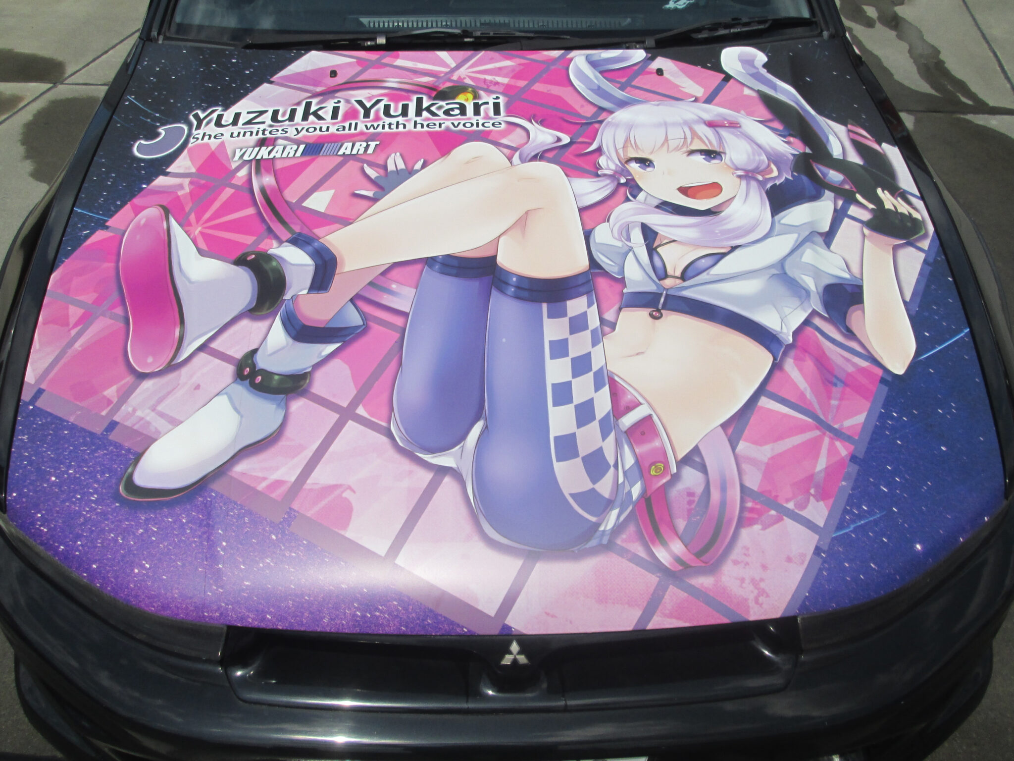 結月ゆかり 紲星あかり 痛車専門店 じおくりえいと